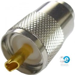 PL259-AMP UHF Male Solder Type Connector RG214/RG213