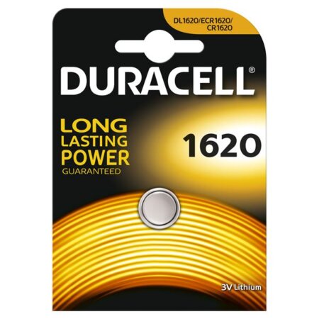 Duracell Electronics 1620 3V Lithium Battery
