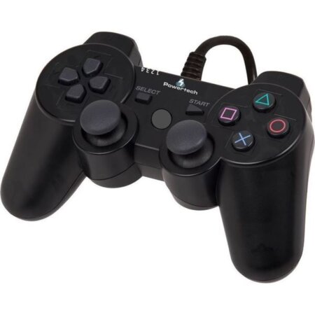 Powertech Gamepad 3 in 1, Pc, Ps2, Ps3 With Cable