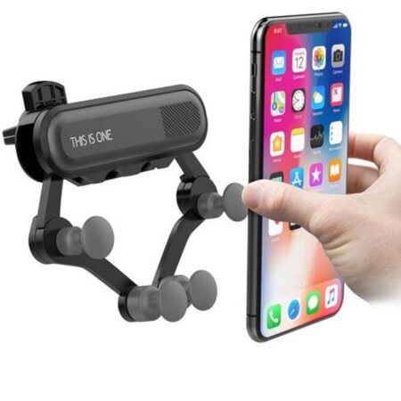 Car holder smaller but more secure & more overall Black