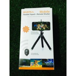 EZRA Mobile Flexible Tripod + Remote Shutter